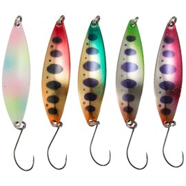 シモツケ(Shimotsuke) ルアー トラッタストリーム メッキ 7g Bセット 5ヶ入り