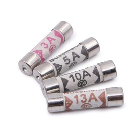 20 pcs x Mixed Household Fuses, 13A 5A 3A amp Domestic Assortment Main Plug Fuses Replacement UK, BS1362 British Standard Top Electrical Cartridge Ceramic Tube Amp Fuse Circuit Protection, Appliances