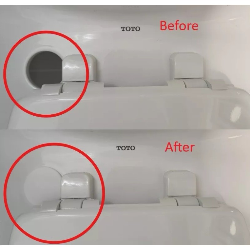 TOTO (1 Piece) Toto Toilet Washlet+ Bidet Hole Cover Silicone
