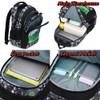 ADGBPE Boys Backpack School Bag Secondary Backpack Teen Student Durable