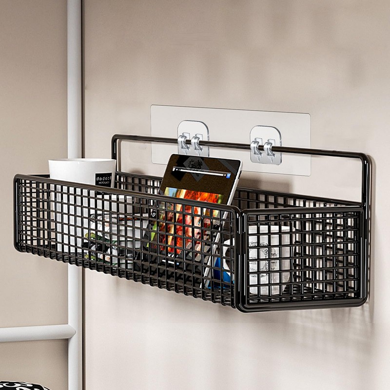COMNICO 4 Pack Shower Caddy Adhesive Hooks Replacement, Strong Self-Adhesive