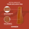 CONTEC Tour Exclusiv Pro Handlebar Grip Weatherproof Faux Leather Wing