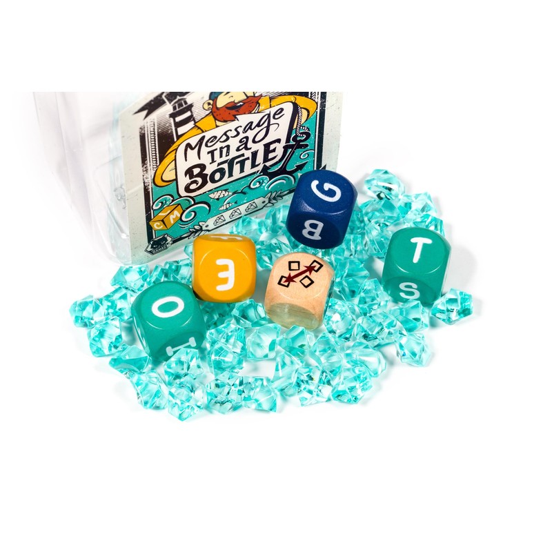 Message in a Bottle - Shake The Dice Word Game