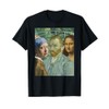 Great Famous Painters Artists Impressionist Art Masterpieces T-Shirt Artwork Painting