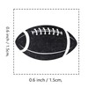 Football Rubber Stamp, 3/5 Inch Small Mini Sport Stamp for