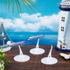 AHANDMAKER 4Pcs Acrylic Model Plane Display Stand, Universal Aircraft Model