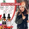 Berberine Drops, High Absorption 6-in-1 Liquid Berberine Supplement with Ceylon