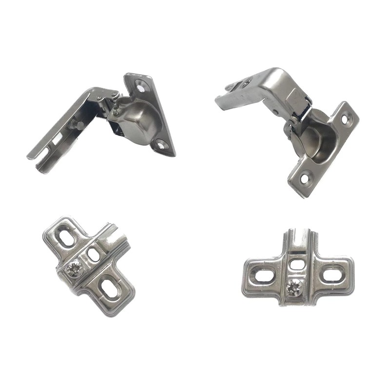 LIKERAINY 90Deg Short-arm Inset Blind Corner Hinge Ø 26mm H0