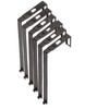 1InTheOffice Cubicle Hangers, Metal Adjustable Hanger, Cubicle Hanger for Rails