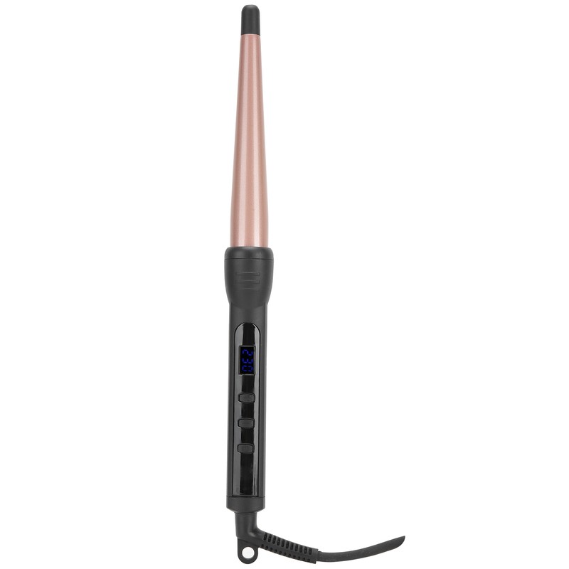 Hair Curler Electric LCD Ceramic Hair Curling Wand Rod Cone