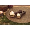 Bronze Kansa Foot and Body Massager with Ayurvedic Health Benefits - Large and Small