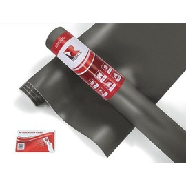 ORACAL 970RA Premium Vehicle Wrapping Cast Film Vinyl Roll - 1ft x 5ft, Gloss Metallic Charcoal