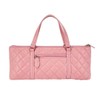 Sachi Insulated Wine Purse - Quilted - Pink