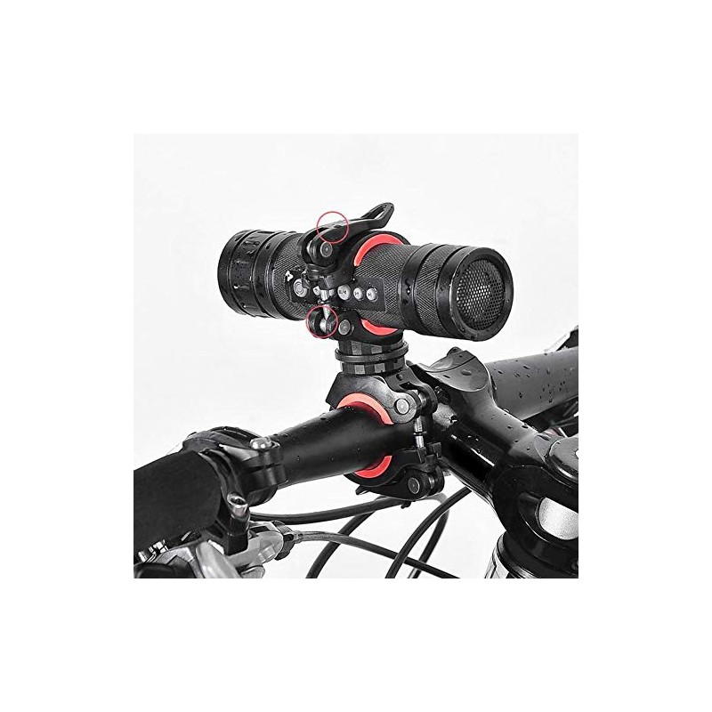 VGEBY 360 Degree Rotatable Bicycle Torch Mount Torch Clip Bike