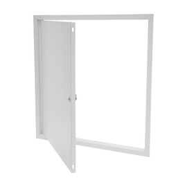 18 x 18 in Access Panel for Drywall, Metal Access Panels, Access Door with Thickened to 1mm, Attic Door, Plumbing Access Panel for Drywall, White