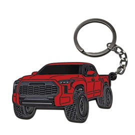 BENDCOKO Car Keychain Compatible for Tundra,Metal Key Chain,Tundra Accessories,Enamel Keychain