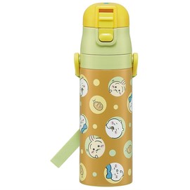 Skater SDC4-A Children's Stainless Steel Water Bottle, Direct Drinking, 16.5 fl oz (470 ml), Children's Friendly, Lightweight Type, Cold Insulated, Sports Bottle, Cute, For Kids