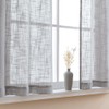 XTMYI - Cortinas transparentes (63,5 x 76,2 cm), color gris