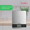 TERRAILLON - SLIM STEEL - Electronic Kitchen Scale, Large LCD