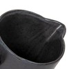 Creative Co-Op Modern Small Stoneware Pitcher or Vase, Charcoal Grey