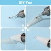 beinkmake 6Pcs Beadable Rhinestone Picker Dotting Pen Rhinestone Adding Dual-ended