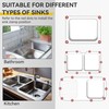Dreyoo 12 Pack Stainless Steel Sink Clips, Undermount Sink Clips