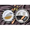 Bowla 12-Piece Melamine Dinnerware Set - Service for 4 (Moden