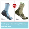 FEIDEER 5 Pairs Women's Hiking Walking Outdoor Recreation Socks Wicking