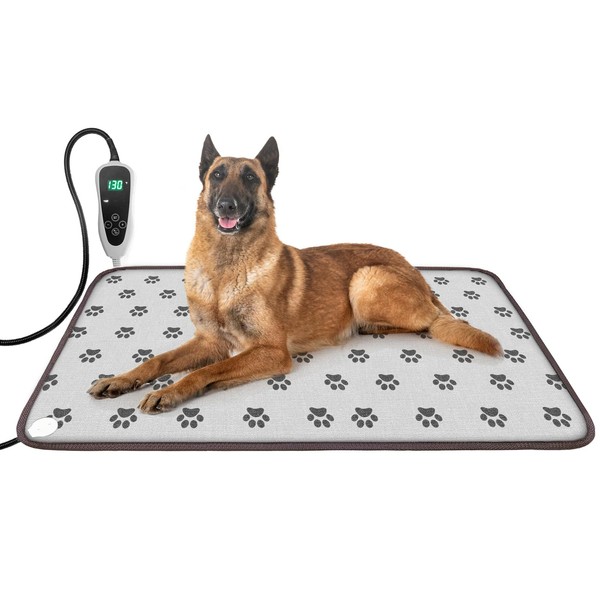 GOLOPET Extra Large Dog Heating Pad 47x30 in Waterproof Smart