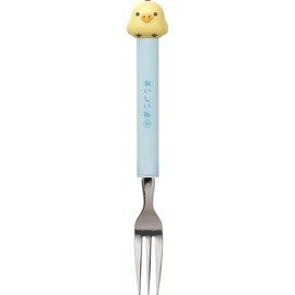 Rilakkuma Kitchen Zakka Fork with Mascot, Kiiroitori KA16103