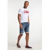 Mustang Men's Regular Fit Chicago Short Jeans, Denim Shorts (Chicago