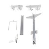 Aircraft Wind Spinner, Metal Airplane Windmill for Yard & Garden