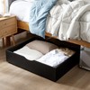 The Storage MAX - Underbed Wooden Organizer with Wheels -