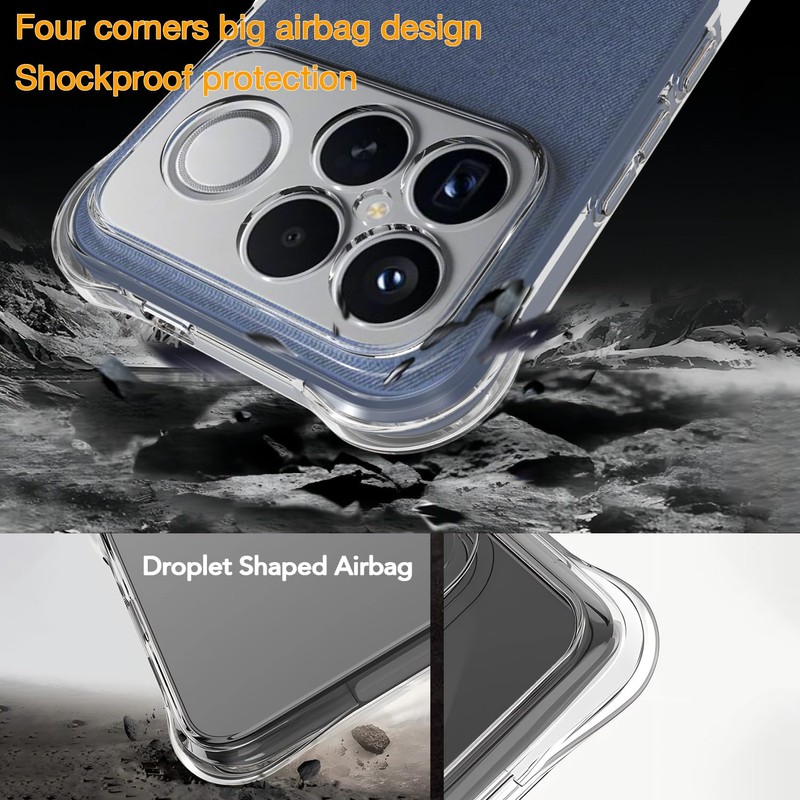 USTIYA Case for Poco F8 Ultra/Redmi K90 Pro MAX 5G