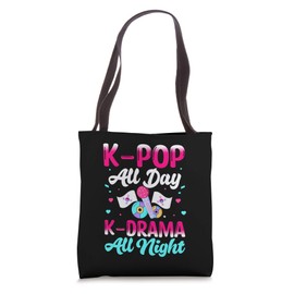 K-Pop All Day K-Drama All Night K-Drama Oppa Lover Gift Tote Bag