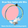 8283288 Dryer Door Switch with Wire Compatible with Whirlp Dryer