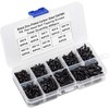 450 Pieces Self-Tapping Screws Set M3 Countersunk Flat Head Screw
