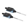 2Pcs Momentary Limit Switch Travel Switch Flexible Coil Spring Rod