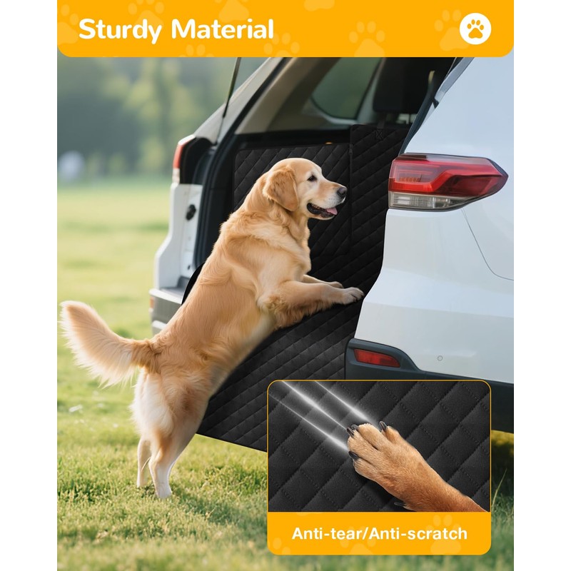 Lekereise SUV Cargo Liner for Dogs - Waterproof Pet Trunk