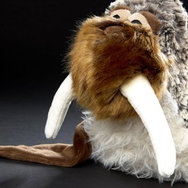 sigikid San Francis BeastsTown Plush Toy for Children and Adults to Collect, Gift, Play, Cuddle, Grey/White/Brown/Walrus