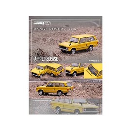 Inno Models 1/64 Range Rover Classic Sunglow Yellow Finished Product