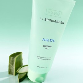 BRING GREEN Aloe 97% /Pink Aloe 96% Soothing Gel 300ml, Type:Pink Aloe 96%