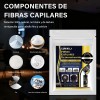 Lunixila Fibras Capilares 100g Relleno Cubre Calvicie Negro