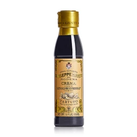 Giusti Truffle Balsamic Glaze Condiment, Gourmet Vinegar Reduction with Black Truffle - Rich & Velvety Drizzle for Meats, Cheese & Salads Based on Balsamic Vinegar of Modena - 5.07 fl oz - Pack of 1