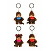Monchhichi Classic Plush Keychain - Super Soft Collectible