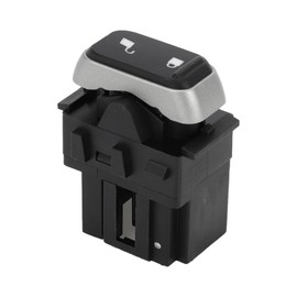 A ABSOPRO Car Door Lock Switch No.5W1Z14028AA for Lincoln Town Car 2004-2008 Plastic Metal Black