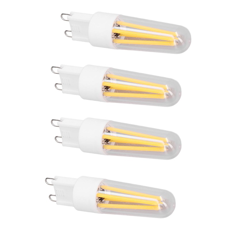 10Pcs G9 LED Bulb 3W 200LM Long Filament Bulbs for