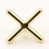 TOELESS Brass CROSS Rest Head For Snooker Or Pool