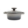 Smith & Clark 1-Quart Enameled Cast Iron Dutch Oven Pot
