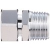 Kakudai Valve Adapter, Chrome 6427M-13x13